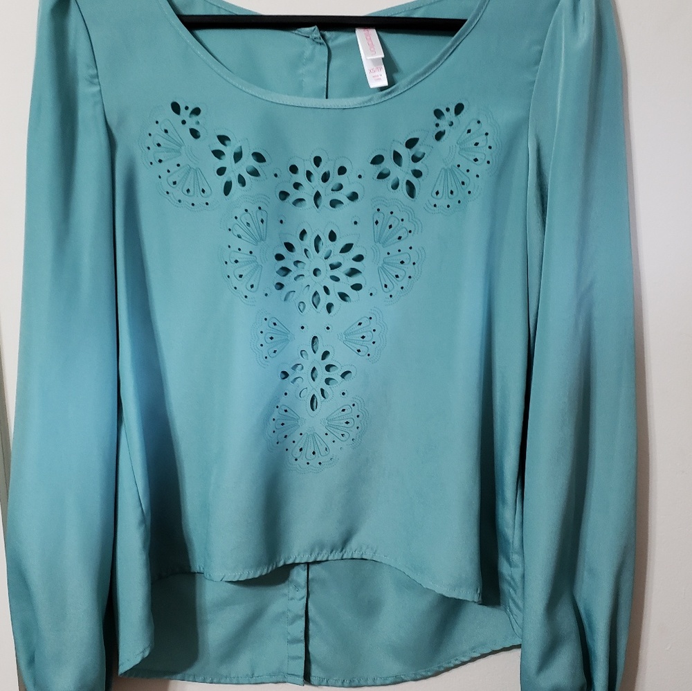 Teal-to-Heal Blouse ➰
